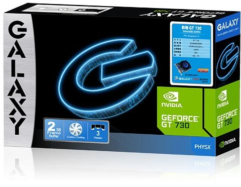KFA2 GeForce GT 730, 2GB DDR3, VGA, DVI, HDMI