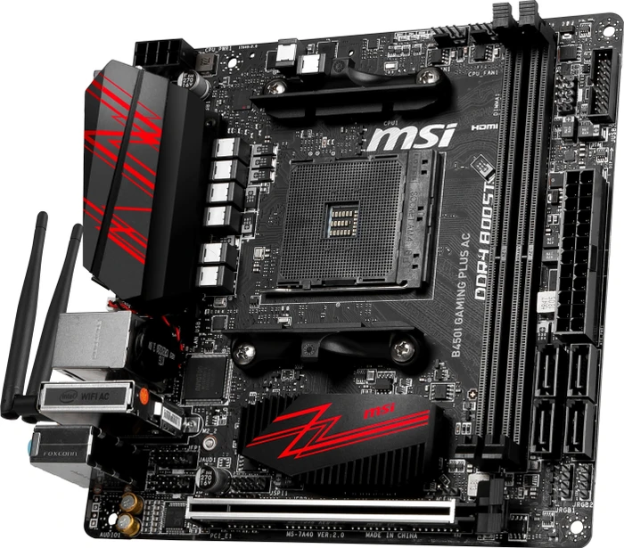MSI B450I Gaming Plus AC (AMD AM4)