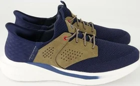 Skechers Slip-ins Relaxed Fit: Slade - Caster blau/braun (Herren)