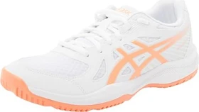 Asics Upcourt 6 white/vivid coral (Damen)