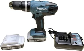 Makita HP457DWE G-Serie Akku-Schlagbohrschrauber inkl. Koffer + 2 Akkus 1.5Ah