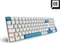 Sharkoon Skiller SGK50 S2 PBT, weiß, LEDs RGB, hot-swap, Gateron G Pro 3.0 YELLOW, USB, DE Vorschaubild