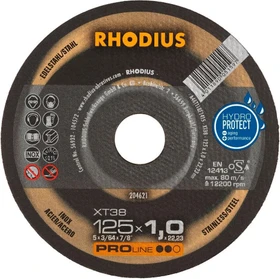 Rhodius ProLine XT 38 Trennscheibe, 125x1x22.23mm, 50 Stück