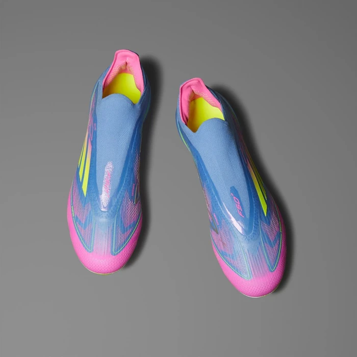 adidas F50+ FG blue fusion/lucid lemon/lucid pink