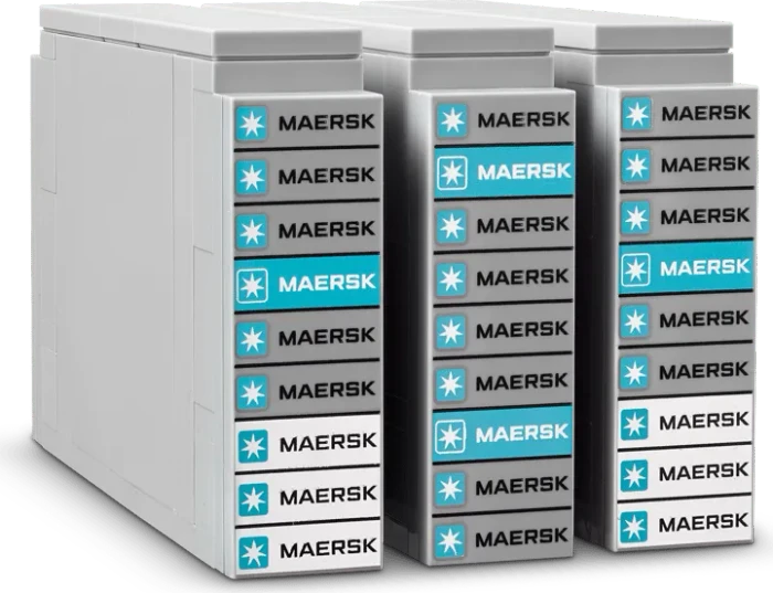 LEGO Maersk-Containerschiff mit Zweistoffantrieb