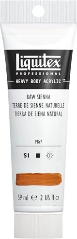 Liquitex Professional Heavy Body Acrylic raw sienna, 59ml