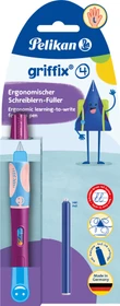 Pelikan griffix 4 sweet berry, linke Hand, Blister
