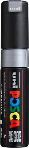Uni-Ball POSCA PC-8K Acrylmarker silber