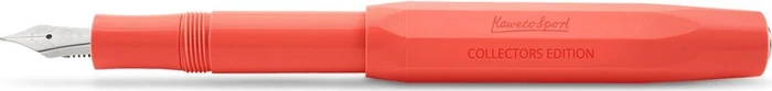 Kaweco Skyline Sport Collectors Edition coral, rechte Hand, breit