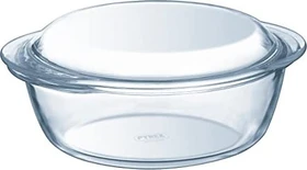 Pyrex Kasserolle rund