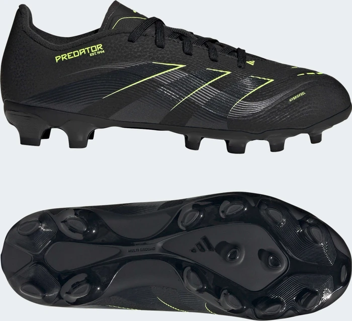 adidas Predator League MG core black/carbon/lucid lemon (Junior)