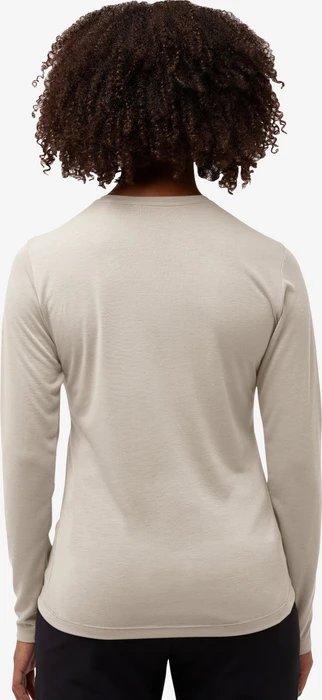 Jack Wolfskin Vonnan Funktionsshirt langarm pale sand (Damen)