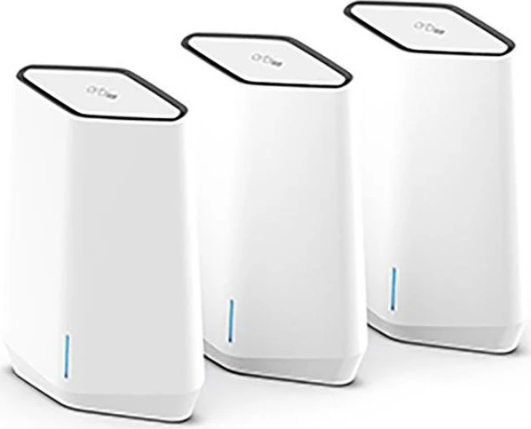 Netgear Orbi Pro Wi-Fi 6 SXK50B3, AX5400, Router und 2x Repeater Set, 3er-Bundle