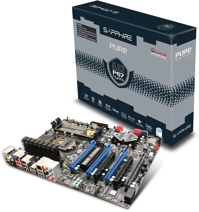 Sapphire Pure Black P67 Hydra (Intel 1155)