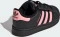 adidas Superstar II Comfort Closure Elastic Lace core black/glow pink (Junior) Vorschaubild