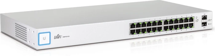 Ubiquiti UniFiSwitch 24 Rackmount Gigabit Managed Switch, 24x RJ-45, 2x SFP