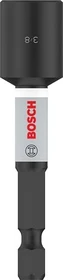 Bosch Professional PRO Nutsetter Impact Außensechskant Steckschlüssel 1/4", 3/8"x65mm, 1 Stück