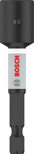 Bosch Professional PRO Nutsetter Impact Außensechskant Steckschlüssel 1/4", 3/8"x65mm, 1 Stück
