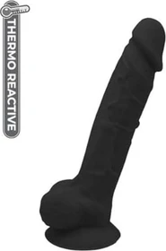 Dream Toys Real Love Dildo with Balls 17cm schwarz