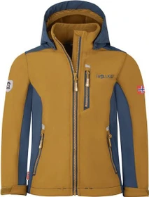 Trollkids Balestrand Funktionsjacke bronze/blau (Junior)