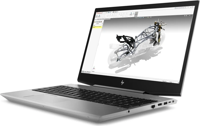 HP ZBook 15v G5, Turbo Silver, Core i7-8750H, 8GB RAM, 256GB SSD, Quadro P600, DE