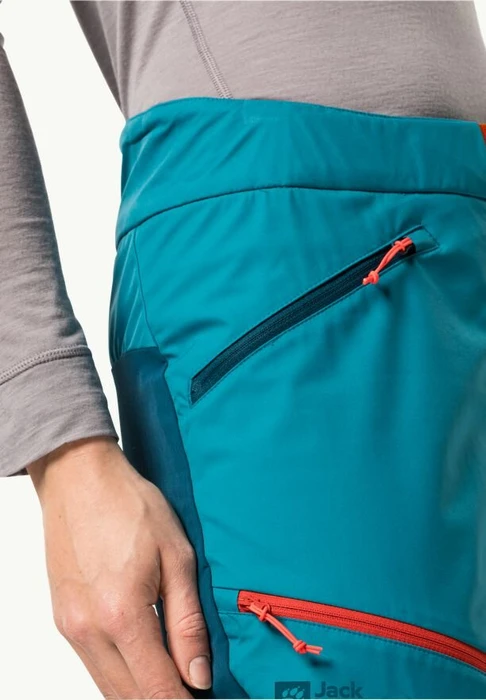 Jack Wolfskin Alpspitze Hose lang freshwater blue (Damen)