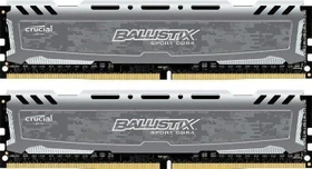 Crucial Ballistix Sport LT grau UDIMM 16GB Kit, DDR4-3000, CL15-16-16, 1RX8