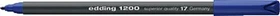 edding 1200 stahlblau