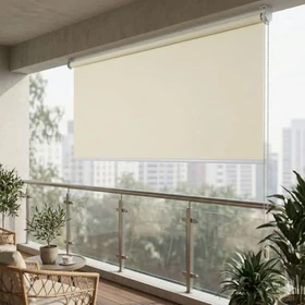 Jet-Line Senkrechtmarkise 100x230cm beige