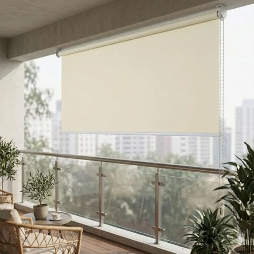 Jet-Line Senkrechtmarkise 100x230cm beige