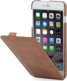 Stilgut UltraSlim Vintage für Apple iPhone 7 cognac-braun (B01LXLEGJH)