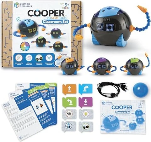 Learning Resources Cooper the STEM Robot Classroom Pack