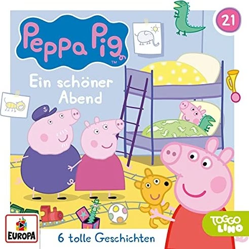 Peppa Pig CD 21 - Ein schöner Abend (und 5 weitere Geschichten)