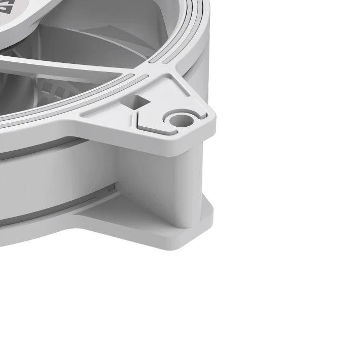 Modecom Volcano Apex 120 ARGB, weiß, 120mm
