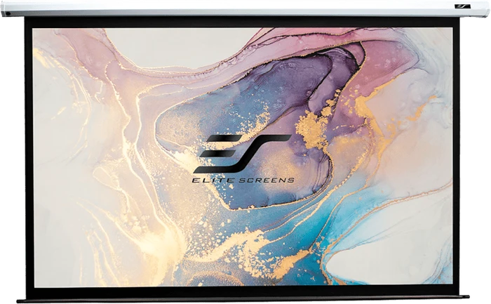 Elite Screens Spectrum Motorleinwand Economy 221.4x124.5cm weißer Rand
