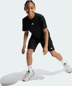 adidas Train Essentials Logo Regular Fit Funktionsshirt kurzarm schwarz/weiß (Junior)