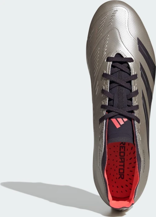 adidas Predator League FG platinum metallic/aurora black/turbo (Herren)