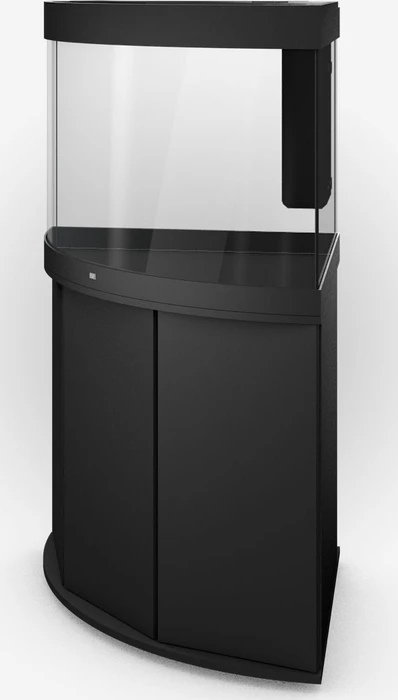 Juwel Trigon 190 LED Aquarium-Set mit Unterschrank, schwarz/schwarz, 190l
