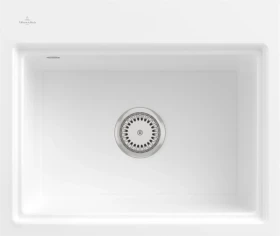Villeroy & Boch Subway Style 60 S flat flächenbündig Becken mittig snow white