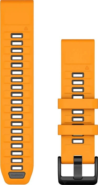 Garmin Ersatzarmband QuickFit 22 Silikon spark orange/graphite