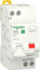 Schneider Electric FI/LS-Schalter Resi9 1P+N, 20A, B-Char., 30mA, Typ A, 6kA