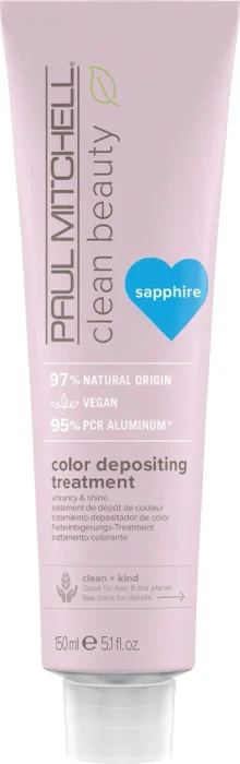 Paul Mitchell Clean Beauty Color Depositing Treatment Haartönung sapphire, 150ml