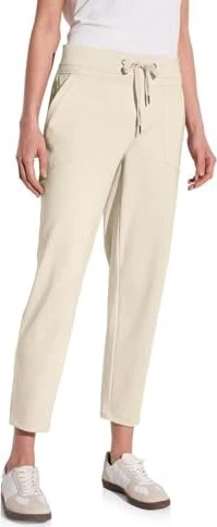 Street One Bonny Loose Fit Hose moonstone sand (Damen)