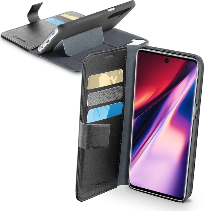 Cellularline Book Agenda für Samsung Galaxy Note 10 schwarz