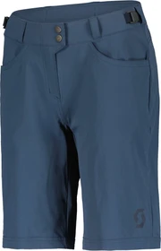 Scott Trail Flow Fahrradhose kurz metal blue (Damen)