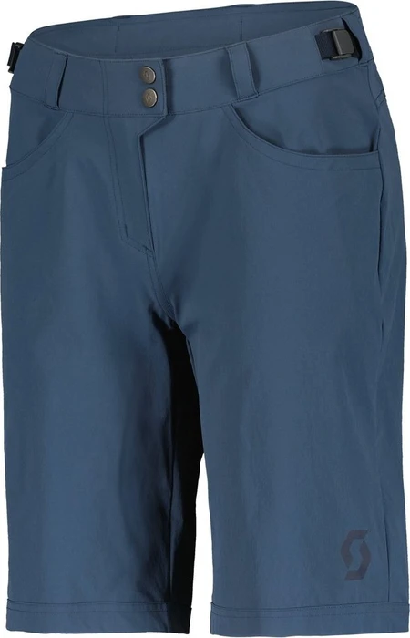 Scott Trail Flow Fahrradhose kurz metal blue (Damen)