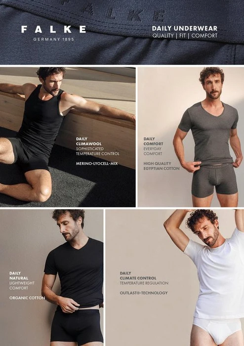 Falke Daily Comfort Boxer Briefs sortiment (Herren)