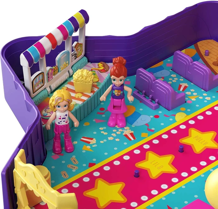 Mattel Polly Pocket - Talent Show-Schatulle mit Shani
