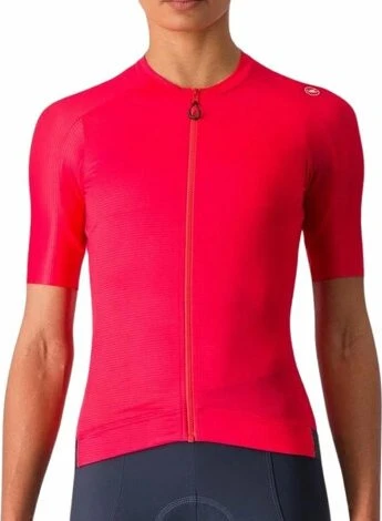 Castelli Espresso Trikot kurzarm hibiscus/dark gray (Damen)