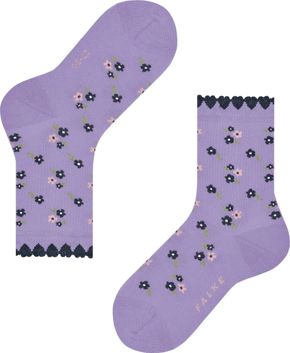 Falke Ditsy Flowers Socken light lilac (Junior)